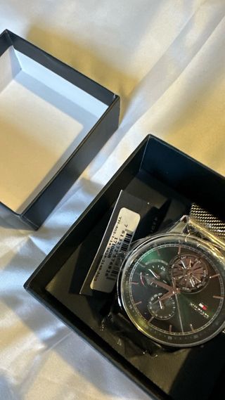 Relógio Tommy Hilfiger Verde e Prata