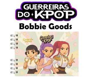 Caderno Bobbie Goods Guerreiras do KPOP