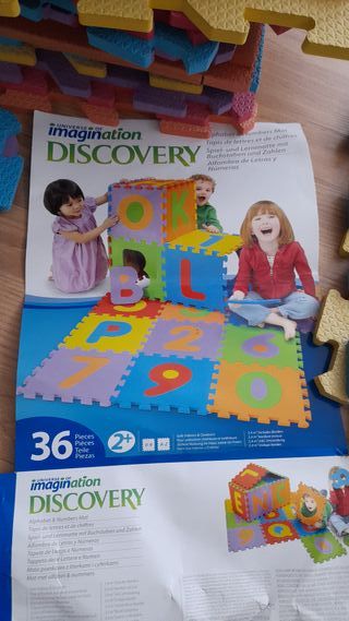 Alfombra Puzzle 30 Piezas 30x30x1cm