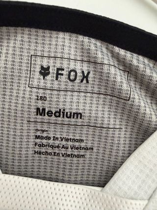 Casco y ropa Fox Motocross