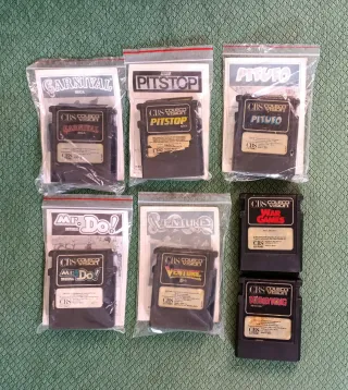 Lote 8 Juegos Colecovision CBS