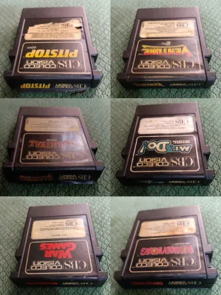 Lote 8 Juegos Colecovision CBS
