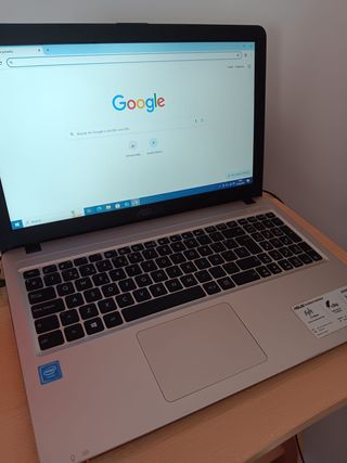 Ordenador portátil Asus. FALLAN VARIAS TECLAS