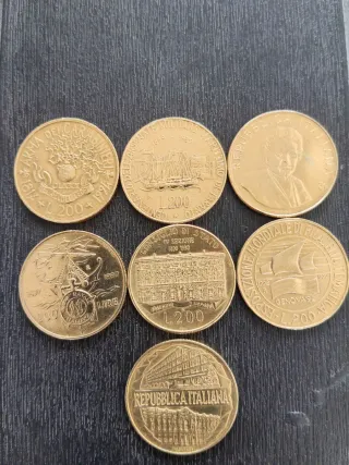 Lotto 7 Monete Italiane Rare