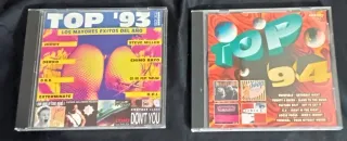 Lote CDs Top 93 y Top 94