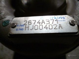 Turbo Garrett per Perkins 1004-40T AK
