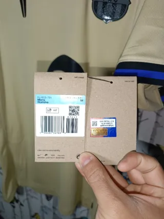 Camiseta FC Barcelona 25-26 2ª Equipación Beige