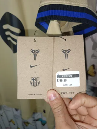 Camiseta FC Barcelona 25-26 2ª Equipación Beige