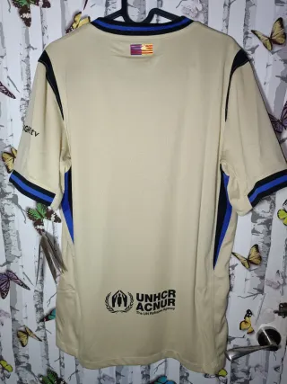 Camiseta FC Barcelona 25-26 2ª Equipación Beige