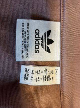 Sudadera Adidas Talla M Rosa y Blanca