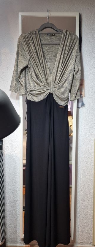 Mono fiesta negro y dorado