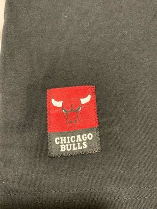 Camiseta Chicago Bulls Negra