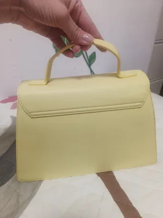 Borsa Glimmed Gialla con Auto