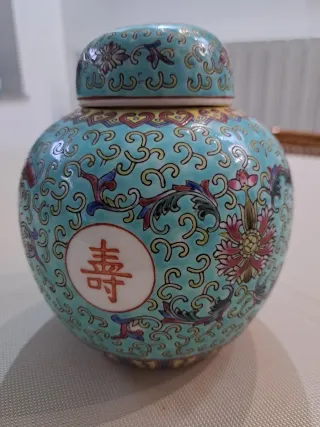 Vaso Cinese Decorato