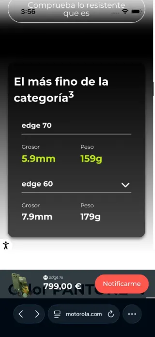 Motorola Edge 70 5G 512 Gb GARANTIA CAMBIOS!!