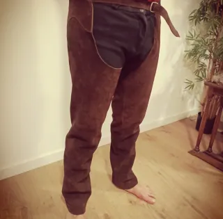 Pantalones equitación, montura vaquera. Ajustables