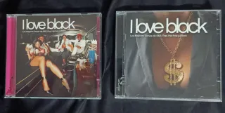 Lote 2 CDs I Love Black 1 y 2
