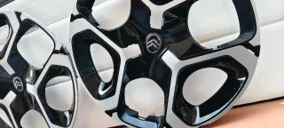 Tapacubos Citroen 17 Negro/Plata