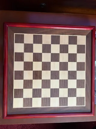 Ajedrez de Lujo Madera Lacada