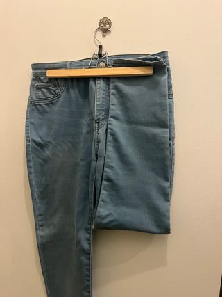 Pantalones Vaqueros Pull & Bear Azules