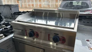 Plancha a gas Eutron cromo duro