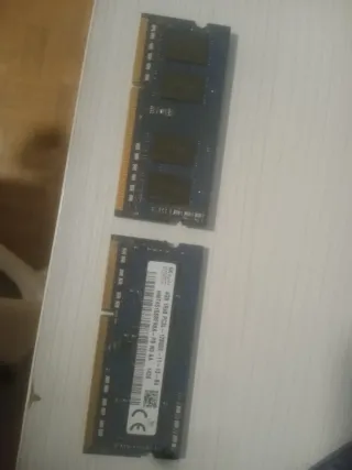 2x6 Módulos RAM DDR3 SODIMM 2GB y 4GB