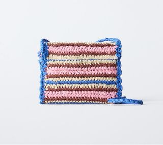 Bolso niña bandolera rayas Zara nuevo