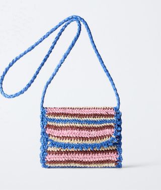 Bolso niña bandolera rayas Zara nuevo