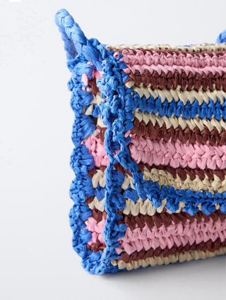 Bolso niña bandolera rayas Zara nuevo