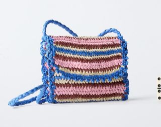 Bolso niña bandolera rayas Zara nuevo