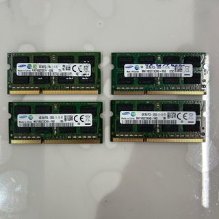4x Samsung RAM 4GB DDR3 12800S