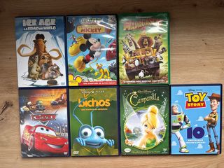 Pack 7 Películas DVD Animadas