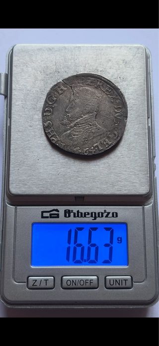 1/2 Escudo 1564 Nimega (MBC) Felipe II