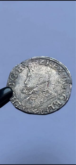 1/2 Escudo 1564 Nimega (MBC) Felipe II