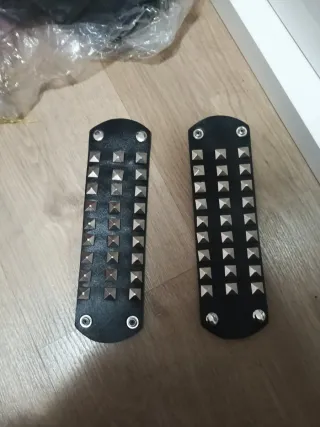 Disfraz Punky Motero Tatuado Talla L