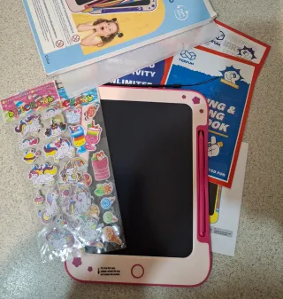 Lavagna LCD con stickers unicorno