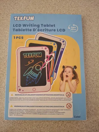 Lavagna LCD con stickers unicorno