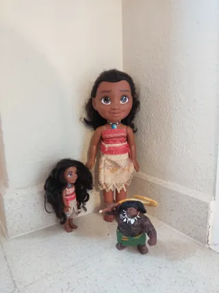 Muñeca Moana y Maui