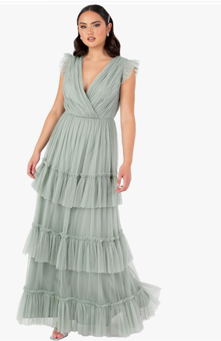 Vestido Anaya with Love verde claro