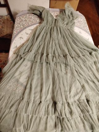 Vestido Anaya with Love verde claro