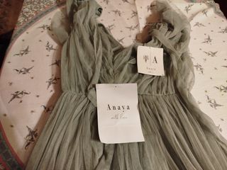 Vestido Anaya with Love verde claro