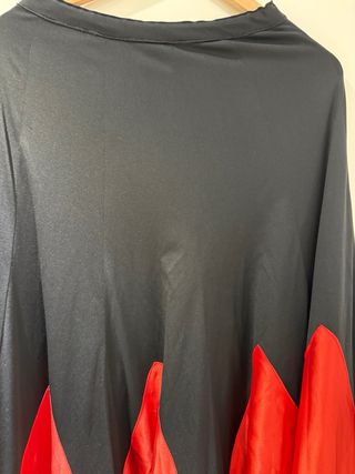 Mallot y falda flamenca con mantón