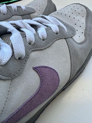 Nike Dunk High Gris Morado Talla 44