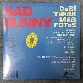 Vinilo Bad Bunny Debí Tirar Más Fotos