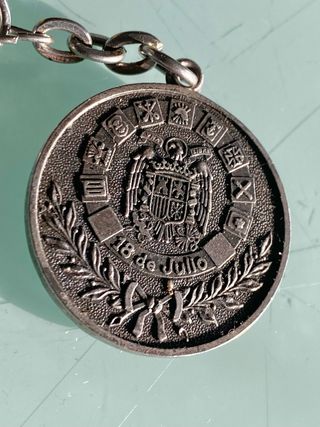 LLAVERO DE FUERZA NUEVA españa política historia