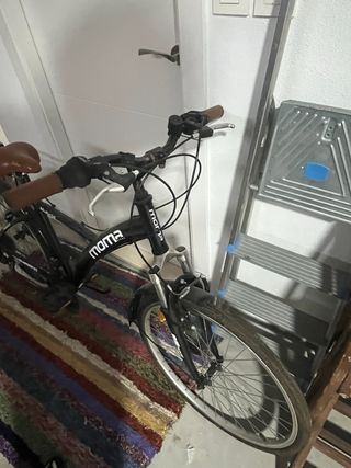 Bicicleta Moma Hybrid Negra