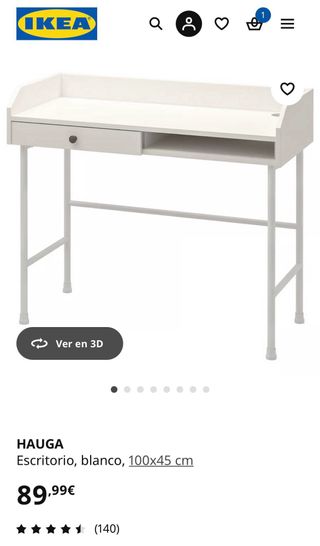 Escritorio Hauga Blanco