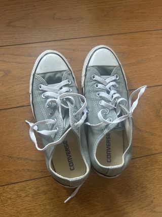 Converse All Star Talla 39 Verde Unisex