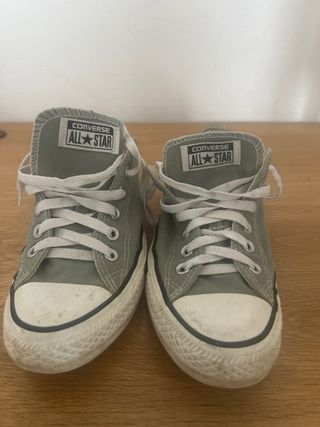 Converse All Star Talla 39 Verde Unisex