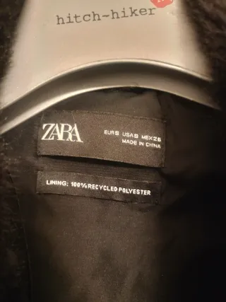 Abrigo de pelo Zara
